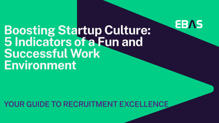 Boosting Startup Culture